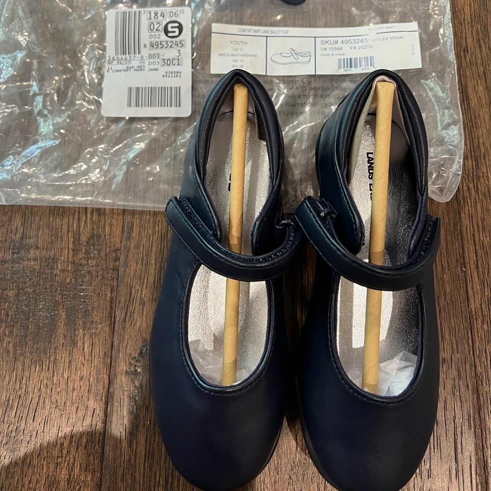 New Lands End Children’s Mary Jane Shoes